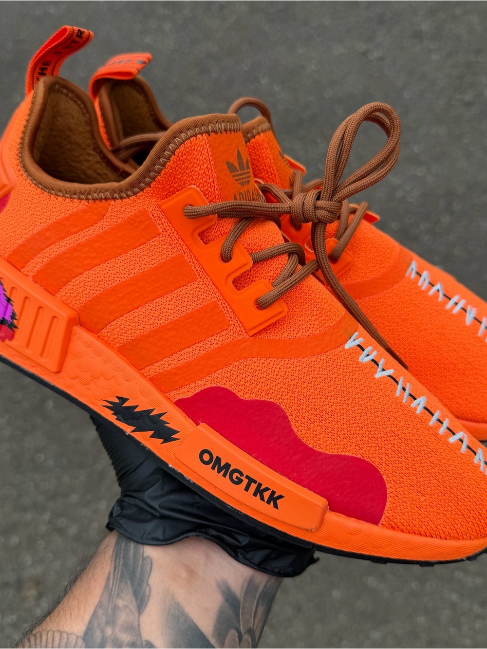 Adidas Mens NMD R1 x South Park Kenny 2022 Orange Sneakers GY6492 Mens 8